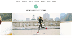 Desktop Screenshot of hungryrunnergirl.com